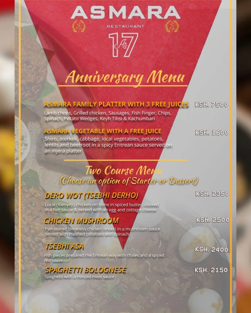 Asmara Restaurant 17th Anniversary photo 15